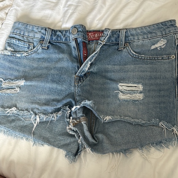 Lucky brand Jean shorts - Picture 2 of 3